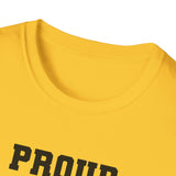 Proud Childless Cat Lady Shirt Kamala Kitten Cat Mom Mother Tee Apparel Parent Gift Present Women Womens Paw Print Unisex Softstyle T-Shirt