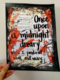 THE RAVEN "Once upon a midnight dreary" - ART