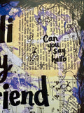 MAYBE HAPPY ENDING - "Hi Tiny Friend" - ART