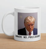 Atlanta mug shot inmate number Large font White glossy mug