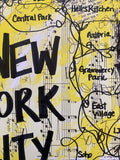 NEW YORK CITY Skyline "New York City" - ART