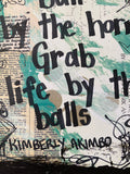 KIMBERLY AKIMBO "Take the bull by the horns" - ART