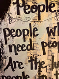 FUNNY GIRL "People...people who need people" - ART