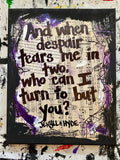 JEKYLL & HYDE"Who can I run to but you?" - ART