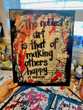 THE GREATEST SHOWMAN "The noblest art is that of making others happy" - ART