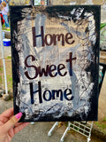 SAYINGS "Home Sweet Home" - ART