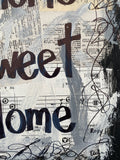 SAYINGS "Home Sweet Home" - ART