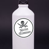 Pirate Native Floridian vinyl sticker