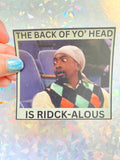 Back of your head vinyl sticker Daryl MAD TV show