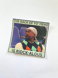 Back of your head vinyl sticker Daryl MAD TV show