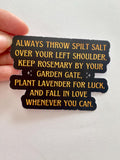 Practical Magic sticker Halloween