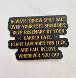 Practical Magic sticker Halloween