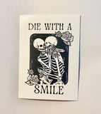 Gaga Bruno Mars sticker skeleton Die with a smile