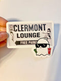 Clermont Lounge Ghost Atlanta sticker Halloween