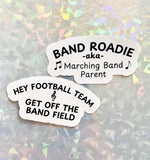 Band kid sticker band teacher band parent sticker music lover band singer marching band life decal gift laptop sticker notebook sticker