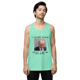 Atlanta mug shot Men’s premium tank top