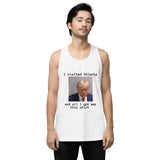 Atlanta mug shot Men’s premium tank top
