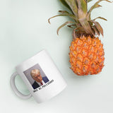 Atlanta inmate number Small font White glossy mug