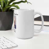Atlanta mug shot white glossy mug