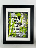 BEETLEJUICE "I myself am strange and unusual" - ART