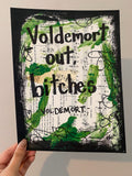 HARRY POTTER "Voldemort out, bitches" - ART