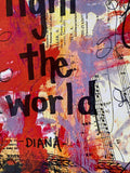 DIANA "I'll light the world" - ART