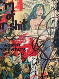 WONDER WOMAN "I'm sick of your shit" - ART