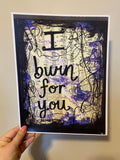BRIDGERTON "I burn for you" - ART