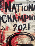 UGA "National Champions 2021" - ART