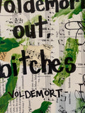 HARRY POTTER "Voldemort out, bitches" - ART