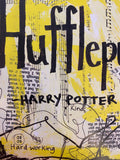HARRY POTTER "Hufflepuff" - ART