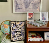 FRANK SINATRA "Fly me to the moon and let me play among the stars" - ART