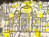 TAJ MAHAL: Landscape - CANVAS