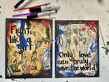 WONDER WOMAN "Only love can truly save the world" - CANVAS