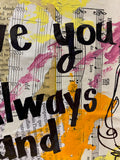 LOVE "I love you always and forever" - ART