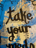 MENTAL HEALTH "Take your meds" - ART