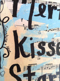 BEACH "Mermaid kisses & Starfish wishes" - ART