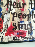 LES MISERABLES "Do you hear the people sing?" - ART
