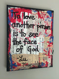 LES MISERABLES "To love another person is to see the face of God" - ART