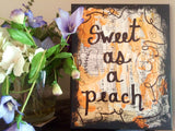 GEORGIA "Sweet as a peach" - ART