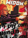 BLACK WIDOW "I'm my own woman first, last and always" - Comic Book ART