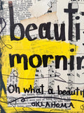 OKLAHOMA "Oh what a beautiful morning" - ART
