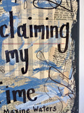 MAXINE WATERS "Reclaiming my time" - ART