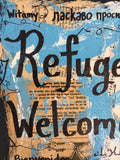 SOCIAL JUSTICE "Refugees welcome" - ART