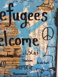 SOCIAL JUSTICE "Refugees welcome" - ART