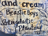 THE BEASTIE BOYS "I like my sugar with coffee and cream" - ART