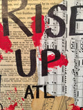 ATLANTA FALCONS "Rise Up" - ART