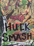 THE HULK "Hulk Smash" - Comic Book ART