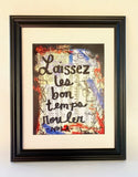 NEW ORLEANS "Laissez les bon tempo rouler red and blue" - ART