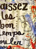 NEW ORLEANS "Laissez les bon tempo rouler red and blue" - ART
